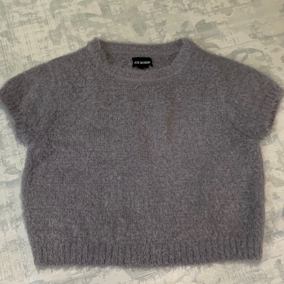 Fuzzy crop top - Picture 1 of 3